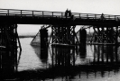 Most drewniany 1960 rok