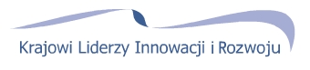 Logotyp Krajowi Liderzy Innowacji i Rozwoju