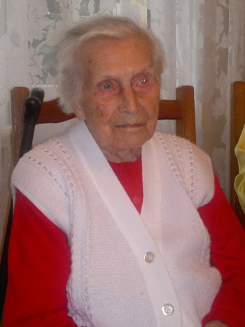 100 lat - Pani Zofia Cichowicz rod. Klimowicz (fot. Maria Dziekońska)