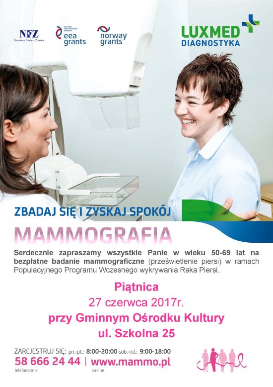 plakat mammografia