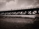 Most żelazny na rzece Narew - 1931 rok